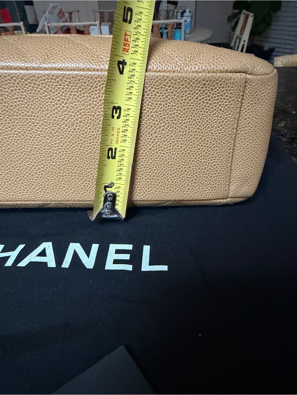 CHANEL Caramel Quilted CC Chain Shoulder Bag - Picture 11 of 12